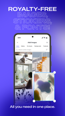 Screenshot of the application Business Card Maker - #8