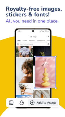 Screenshot of the application Postcard Maker - #4