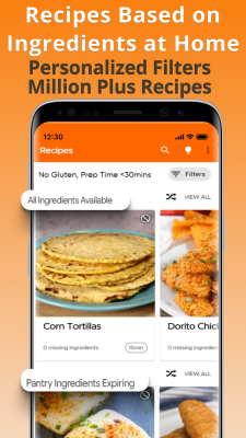 Screenshot of the application KitchenPal - #4