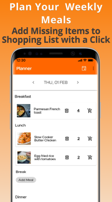Screenshot of the application KitchenPal - #6