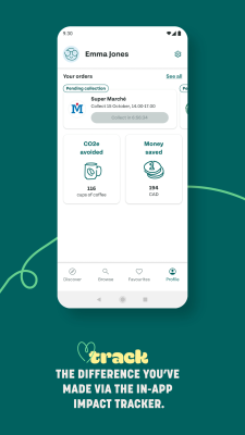 Screenshot of the application Too Good To Go - #5