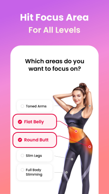 Screenshot of the application JustFit - Lazy Workout - #6