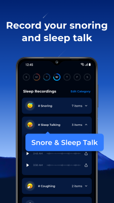 Screenshot of the application ShutEye: Sleep Tracker - #3