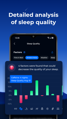 Screenshot of the application ShutEye: Sleep Tracker - #4
