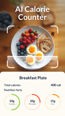 Screenshot of the application Eato: Calorie Counter - #1