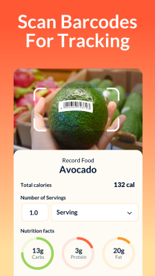 Screenshot of the application Eato: Calorie Counter - #3