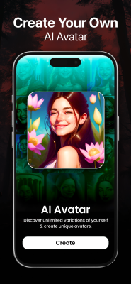 Screenshot of the application Wonder - AI Art Generator - #4