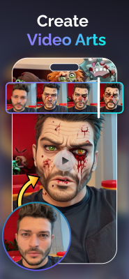 Screenshot of the application Video AI Art Generator & Maker - #2