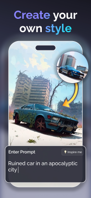 Screenshot of the application Video AI Art Generator & Maker - #4