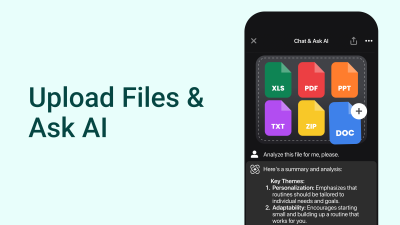 Screenshot of the application Ask AI - #7