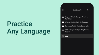 Screenshot of the application Ask AI - #8