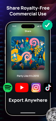 Screenshot of the application Donna AI Song & Music Maker - #4