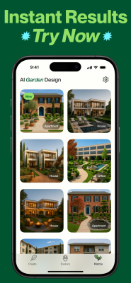 Screenshot of the application Landscape Design - AI Garden - #5