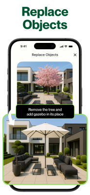 Screenshot of the application Landscape Design - AI Garden - #8