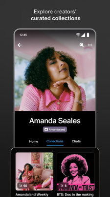 Screenshot of the application Patreon - #5