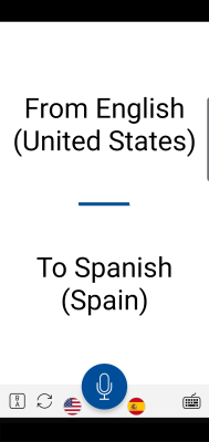 Screenshot of the application Instant Voice Translate - #6