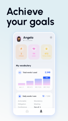 Screenshot of the application Speak English with Loora AI - #6
