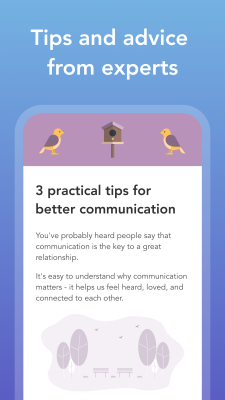 Screenshot of the application Evergreen: Relationship Growth - #5