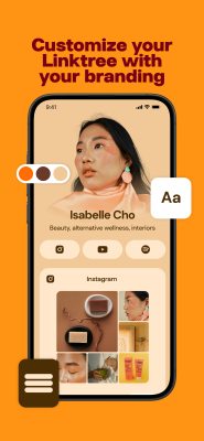 Screenshot of the application Linktree - #4