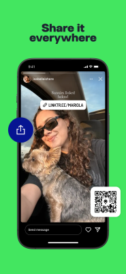 Screenshot of the application Linktree - #6