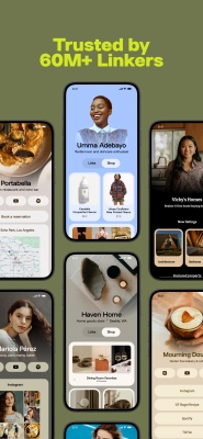 Screenshot of the application Linktree - #7