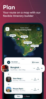 Screenshot of the application Polarsteps - #2