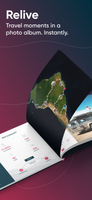 Screenshot of the application Polarsteps - #3