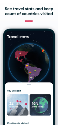 Screenshot of the application Polarsteps - #4