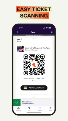 Screenshot of the application Eventbrite Organizer - #1