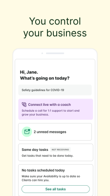 Screenshot of the application Tasker by Taskrabbit - #3