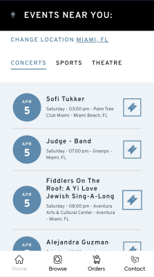 Screenshot of the application Ticket Squeeze - #2