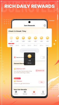 Screenshot of the application Buenovela - #6