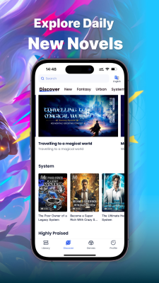 Screenshot of the application MegaNovel - #2