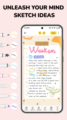 Screenshot of the application Journal: Notes, Planner, PDFs - #3