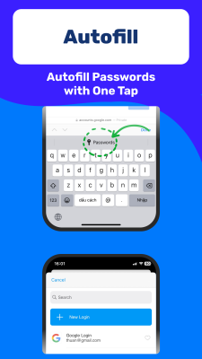 Screenshot of the application Authenticator App - #7
