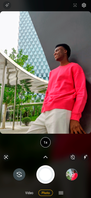 Screenshot of the application Moto Camera 3 - #1