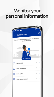 Screenshot of the application F-Secure ID PROTECTION - #5