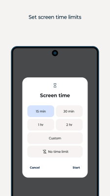 Screenshot of the application Family Space - #4