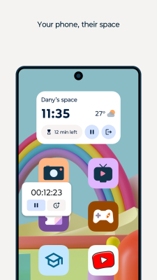 Screenshot of the application Family Space - #5