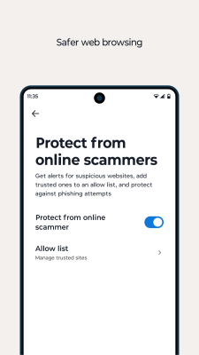 Screenshot of the application Moto Secure - #4