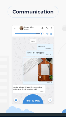 Screenshot of the application Mototalk - #2