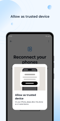 Screenshot of the application Moto Migrate - #3