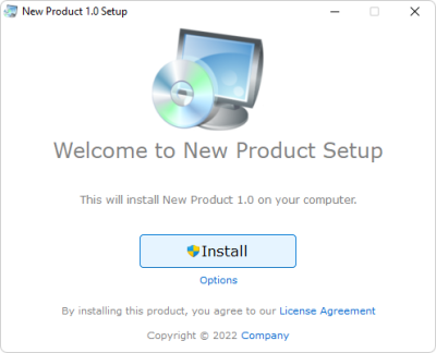 Screenshot of the application Actual Installer - #3