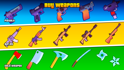 Screenshot of the application Gangs Wars: Pixel Shooter RP - #3