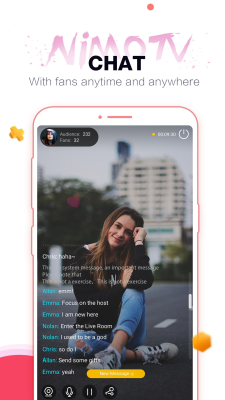 Screenshot of the application Nimo TV for Streamer - #4