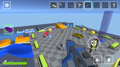 Screenshot of the application BuildBox 3D:Playground Unknown - #4