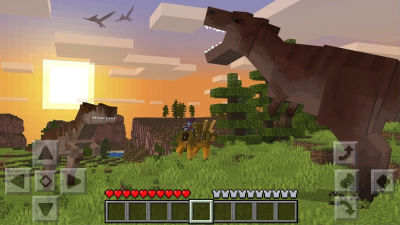 Screenshot of the application Dinosaur mods for Minecraft PE - #1