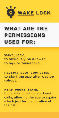 Screenshot of the application Wakelock Revamp - #4
