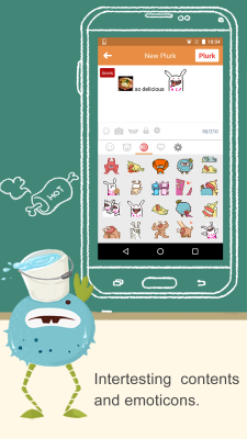 Screenshot of the application Plurk - #3