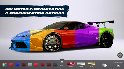 Screenshot of the application 3DTuning: Car Game & Simulator - #4